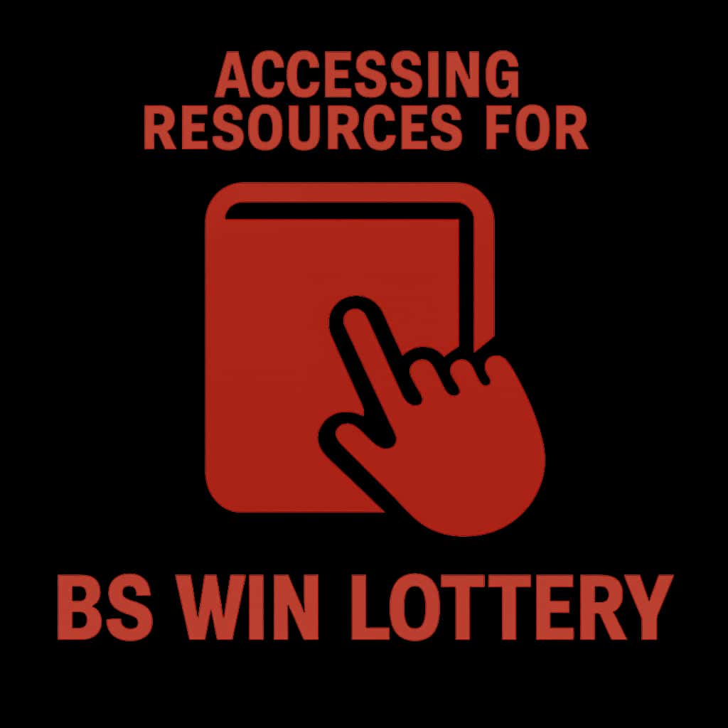 An icon representing access resources for BS Win Lottery.