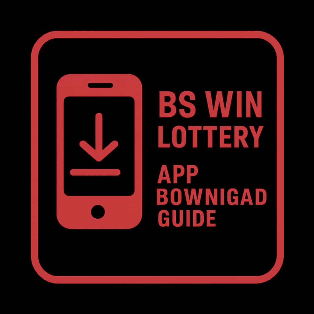 Icon representing BS Win Lottery App Download Guide.