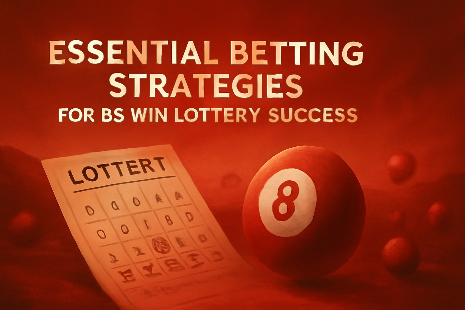 A high-tech representation of the BS Win Lottery Login Guide with a futuristic design.