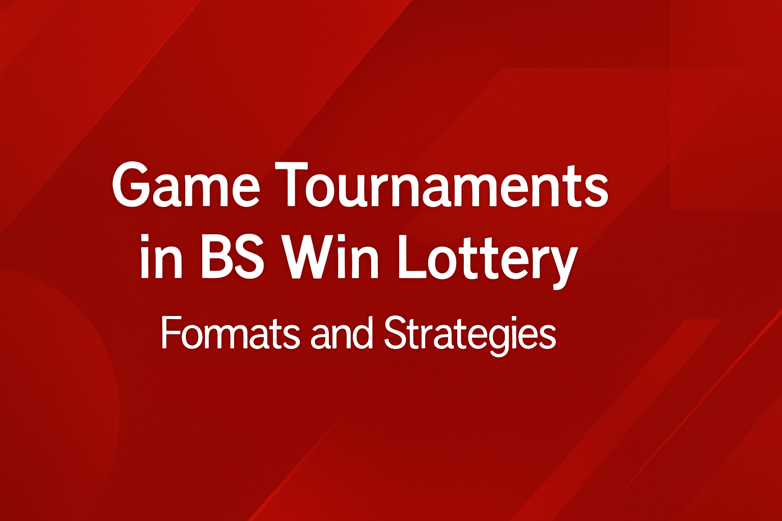 An informative scene depicting FAQs for BS Win Lottery users, featuring the title prominently.