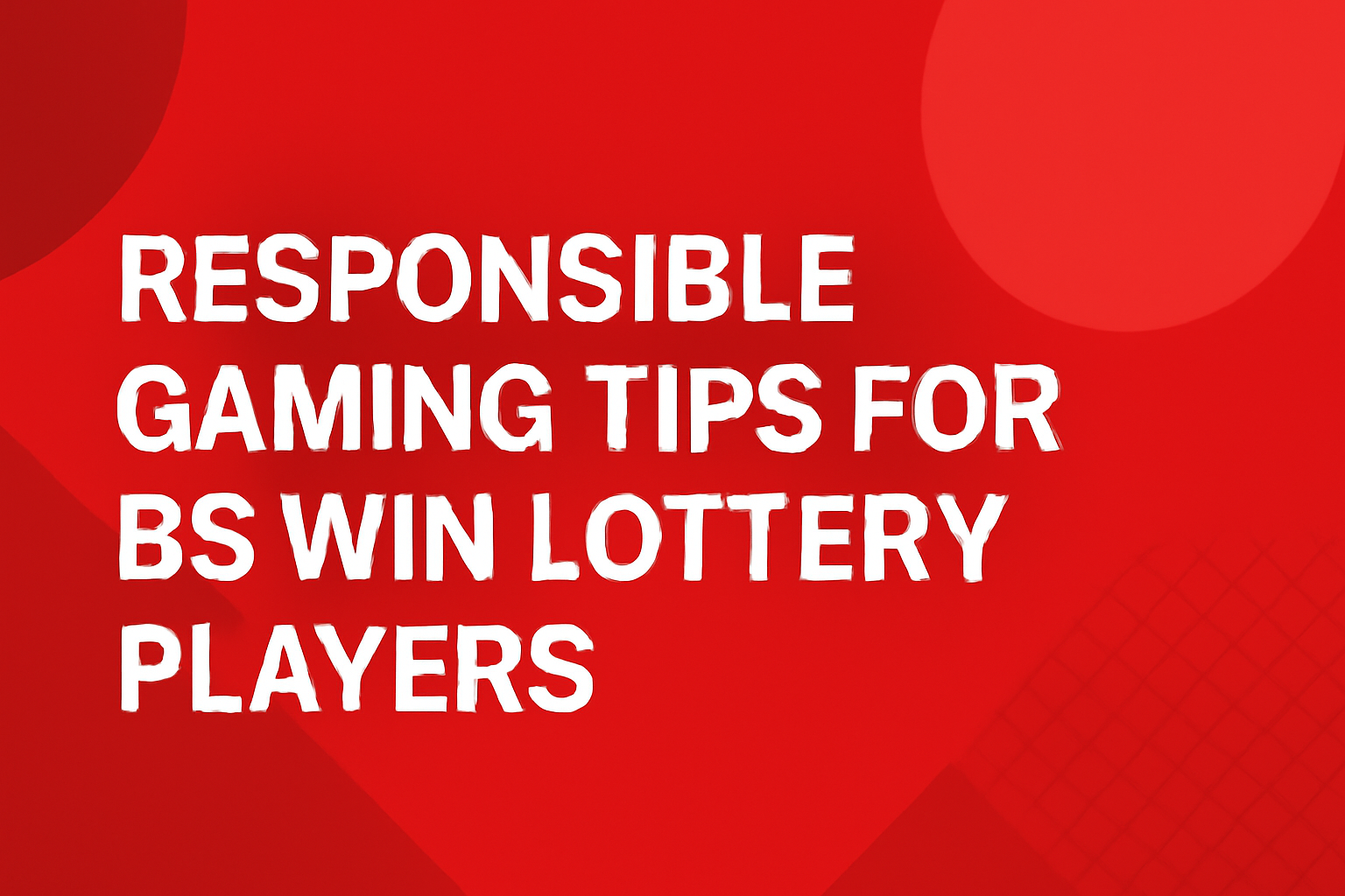 Informative scene illustrating user experience enhancements in BS Win Lottery.