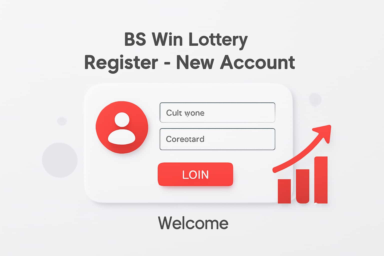 BS Win Lottery Register - New Account Interface