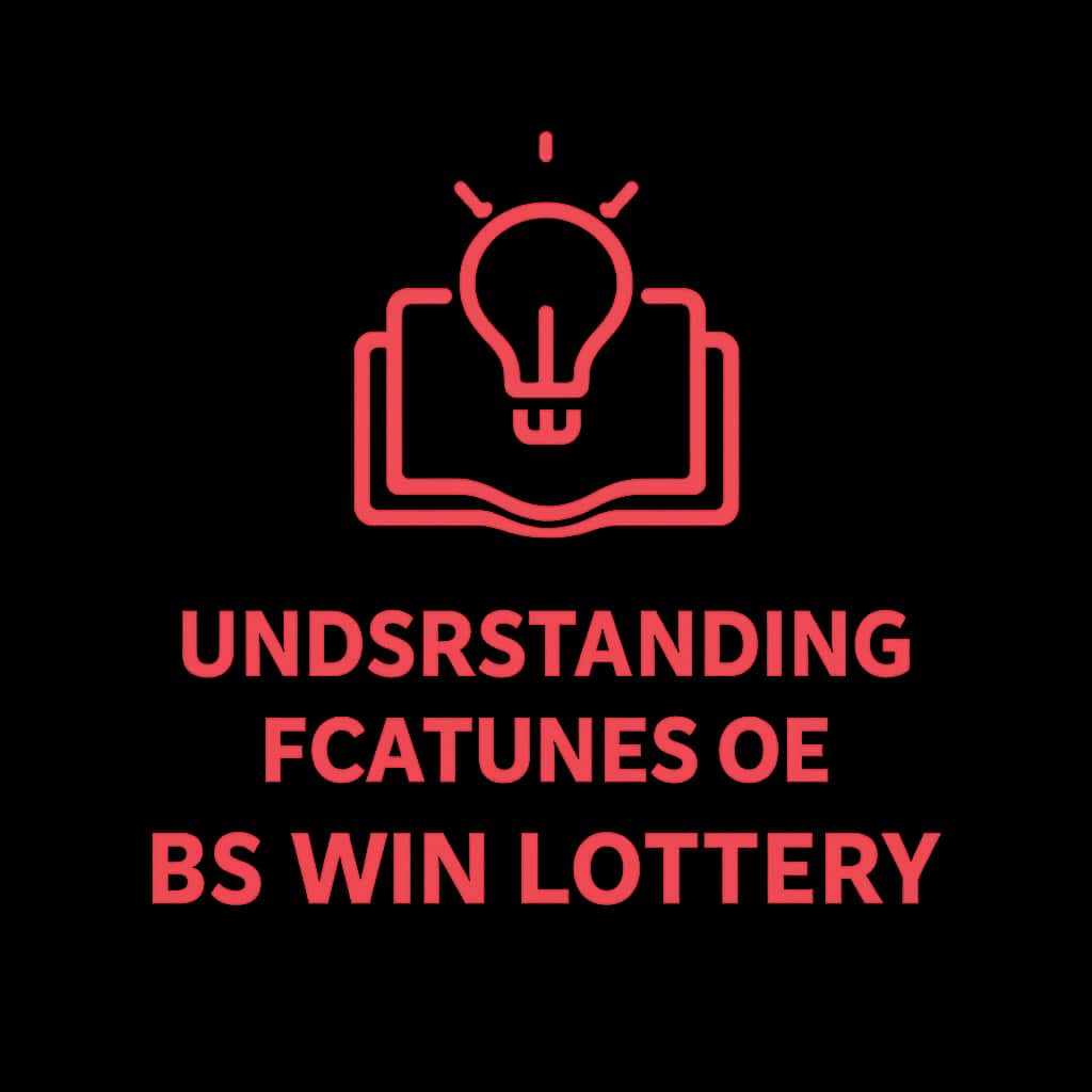 A professional icon representing the features of BS Win Lottery.